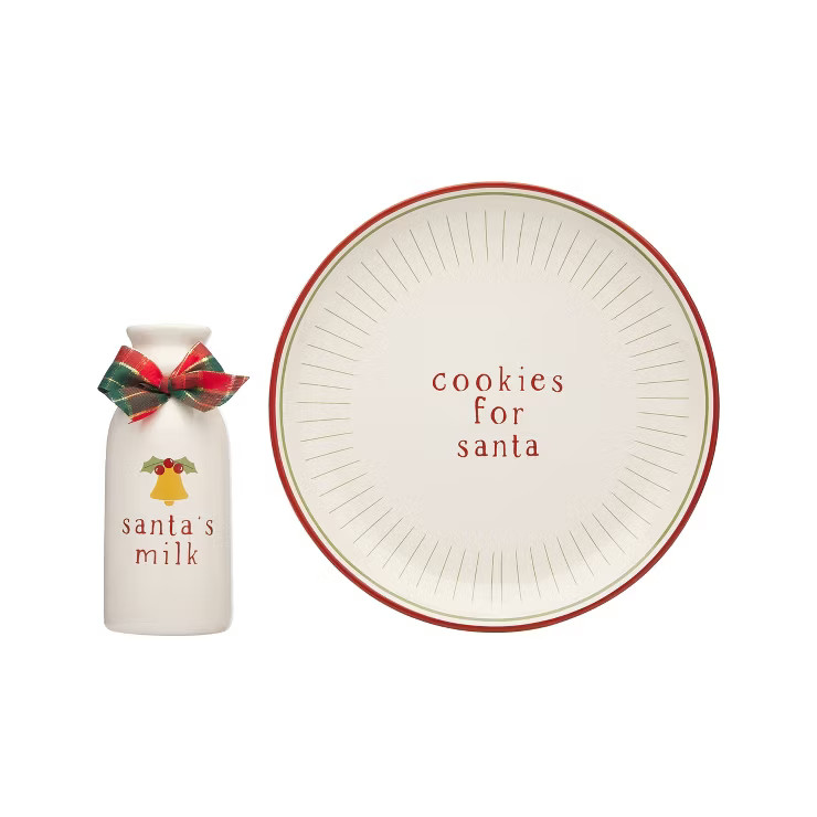 Pearhead Santa Cookie Decorative Prop Set - 3pk | Target