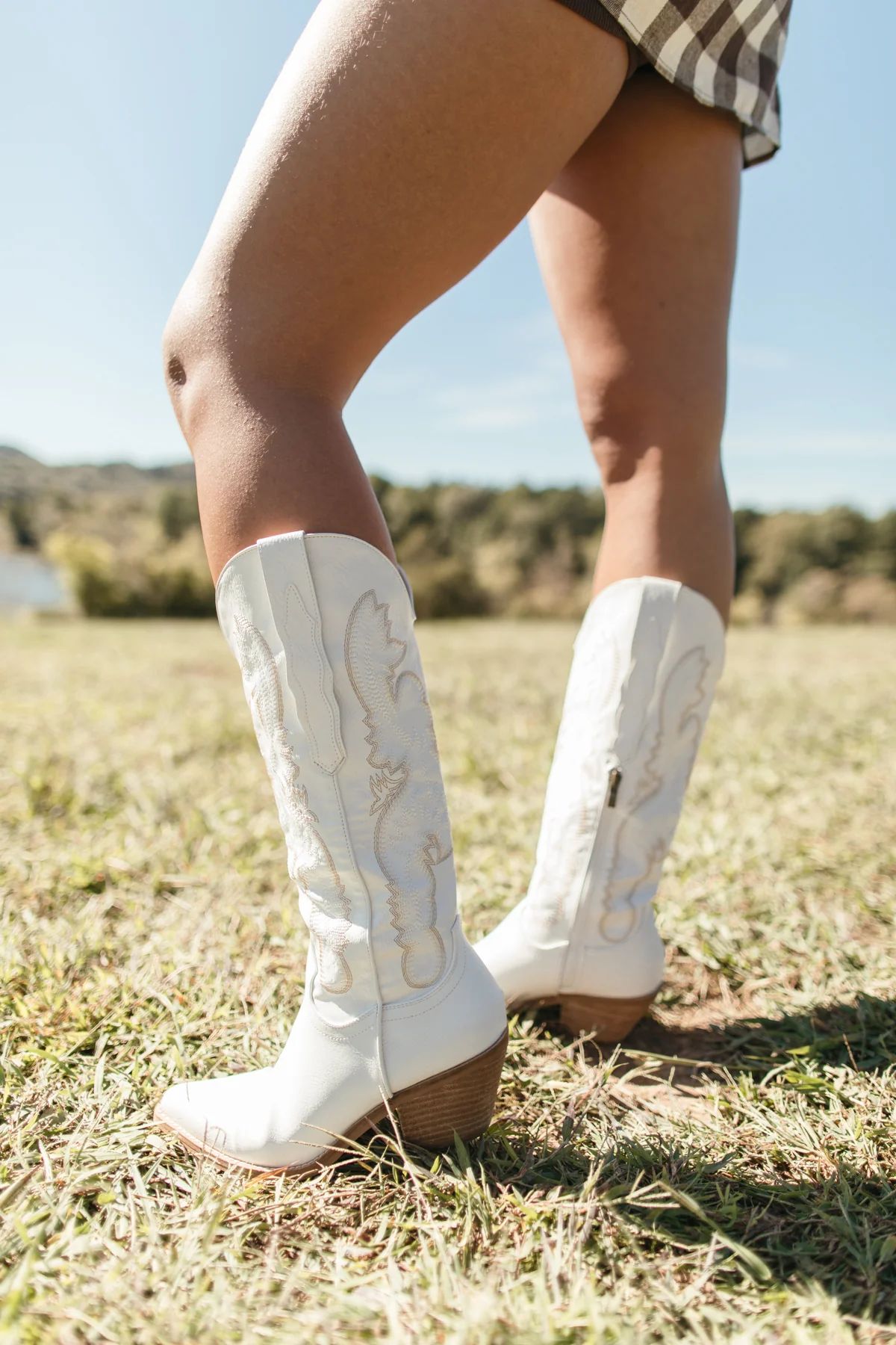 Kacey White Western Boot - FINAL SALE | The Post