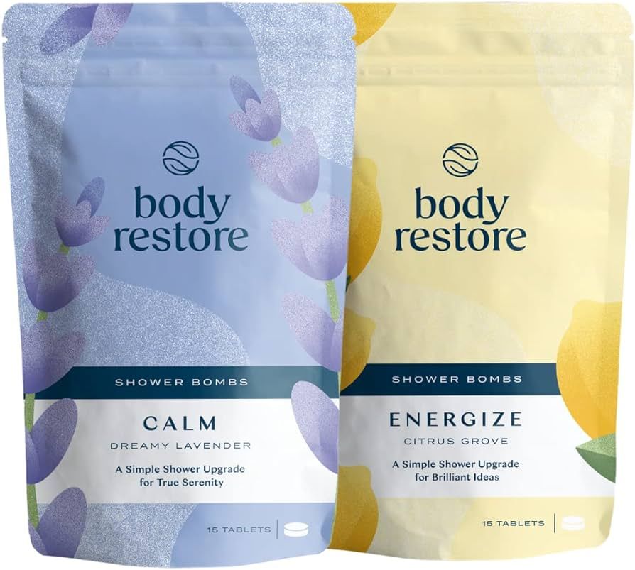 Body Restore Shower Steamers Aromatherapy (15 Packs x 2) - Gifts for Mom, Gifts for Women & Men, ... | Amazon (US)