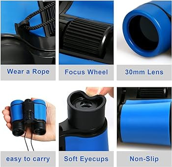 Scotamalone Kids Binoculars Shock Proof Toy Binoculars Set for Age 3-12 Years Old Boys Girls Bird... | Amazon (US)