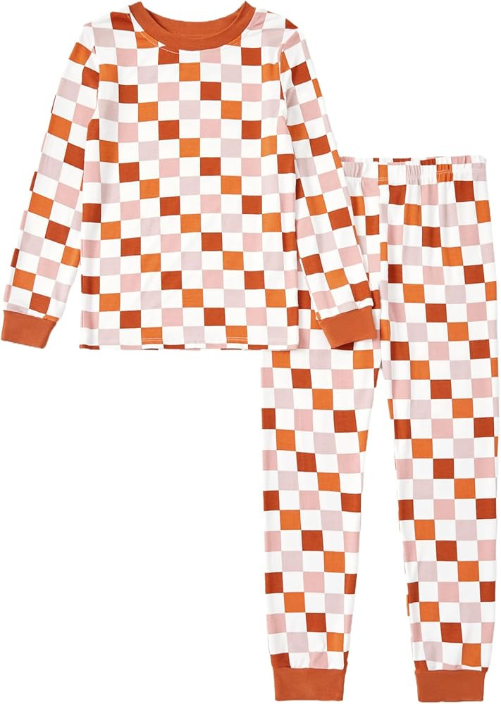 PATPAT with Bamboo Viscose, Ages 2-12 Years
        Kids 2 Pieces Pajama Sets, All-Season Comfort... | Amazon (US)