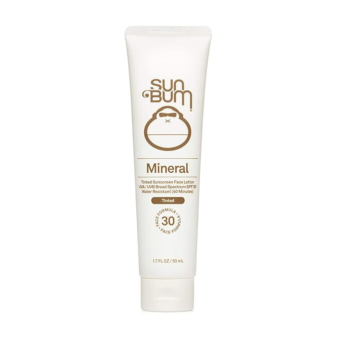 Sun Bum Mineral SPF 30 Tinted Sunscreen Face Lotion | Vegan and Reef Friendly (Octinoxate & Oxybe... | Amazon (US)