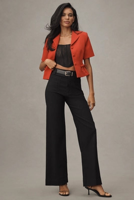 The Colette Full-Length Wide-Leg Pants by Maeve | Anthropologie (US)