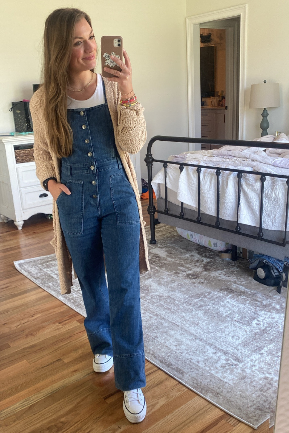 I love this overall jumpsuit! It's a perfect transitional piece to have year round!👏🏻🫶🏻

#LTKSeasonal #LTKstyletip #LTKunder50