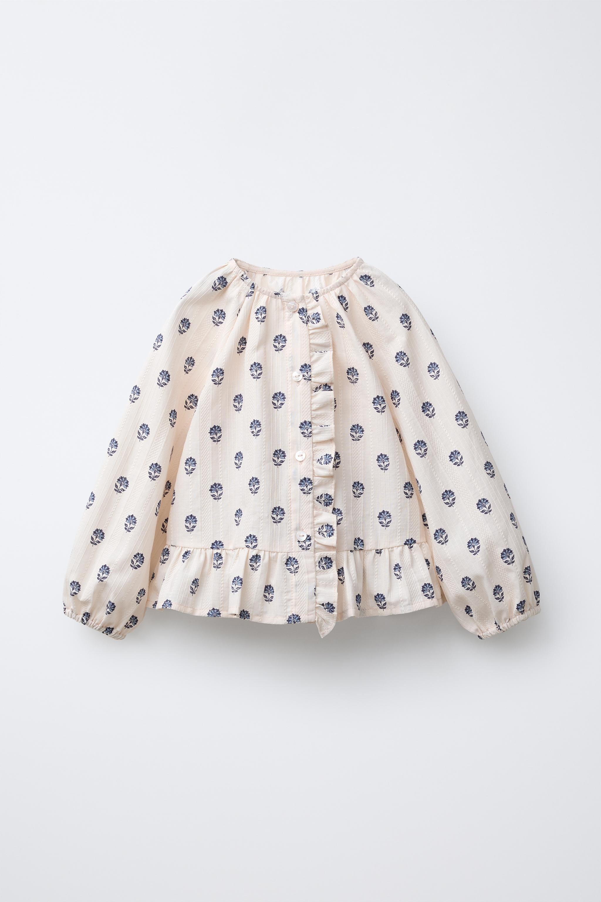 FLORAL PRINT BLOUSE | Zara US