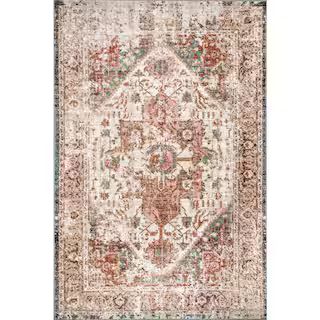Shane Persian Vintage Beige 9 ft. x 12 ft. Area Rug | The Home Depot