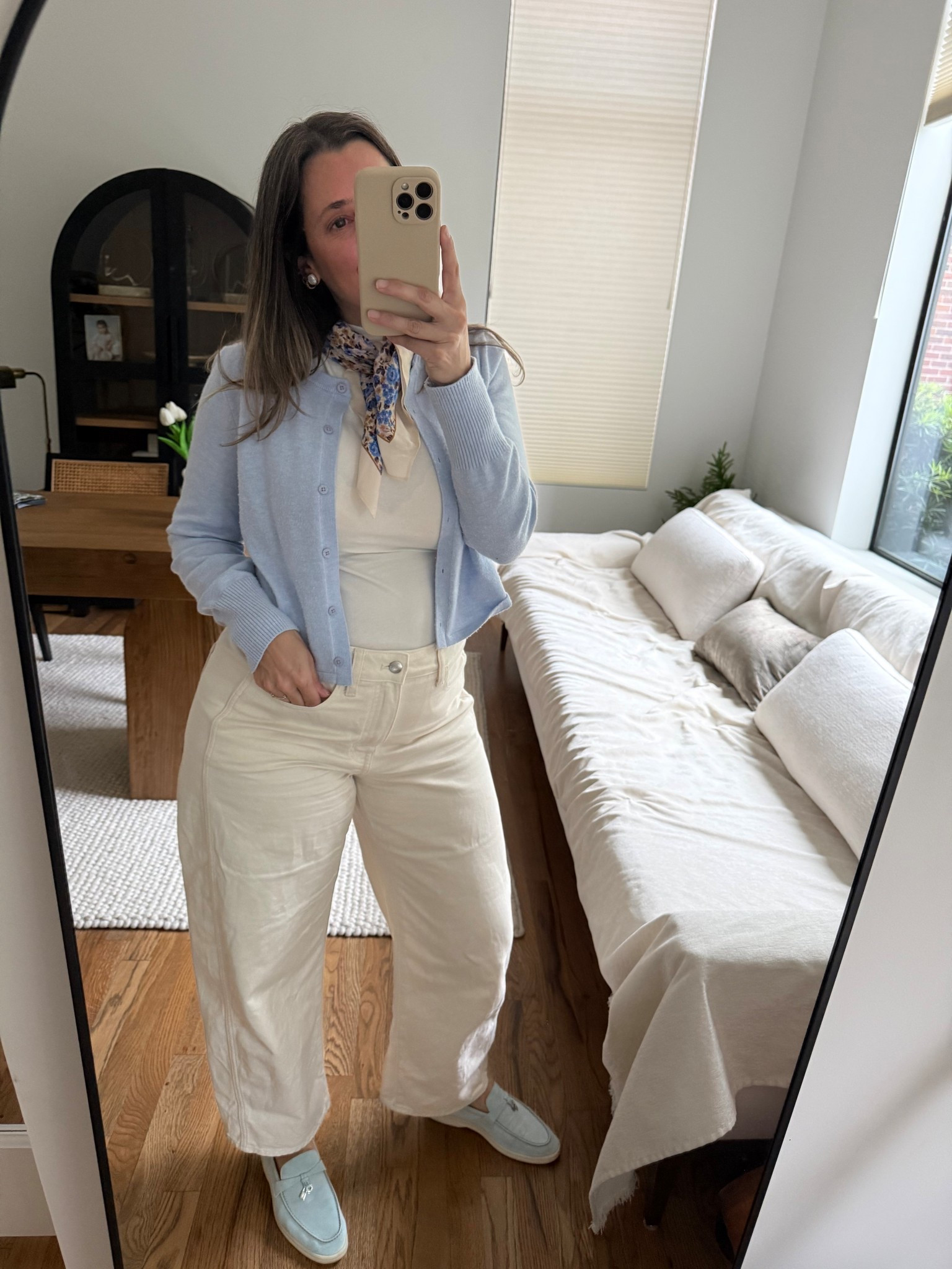 OOTD for the office 💙🤍

#LTKootd #LTKWorkwear