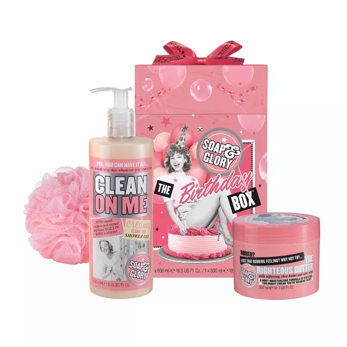 Soap & Glory The Birthday Box Gift Set - 3ct | Target