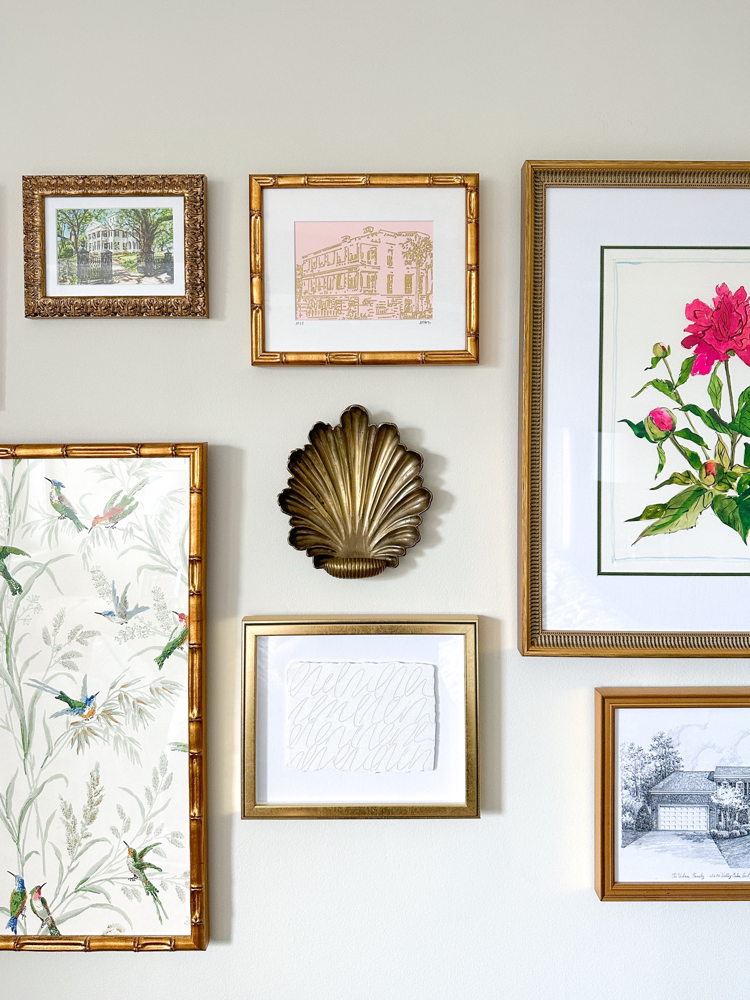 The gallery wall in my bedroom 🤍 complete sources are on my blog! 

#LTKHome