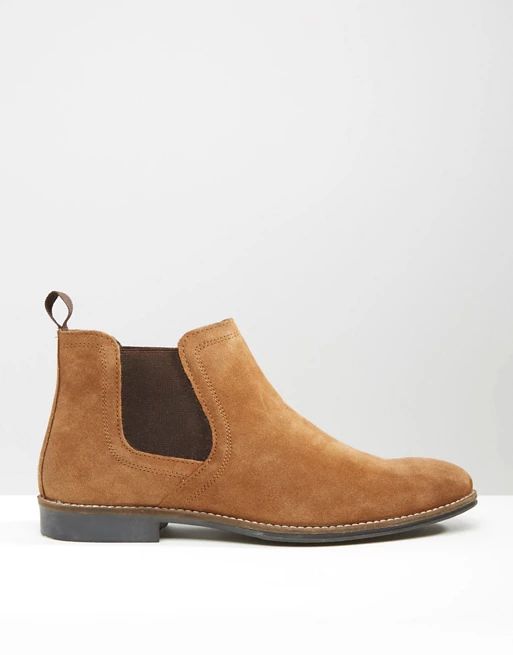 Red Tape Chelsea Boots Tan Suede | ASOS US