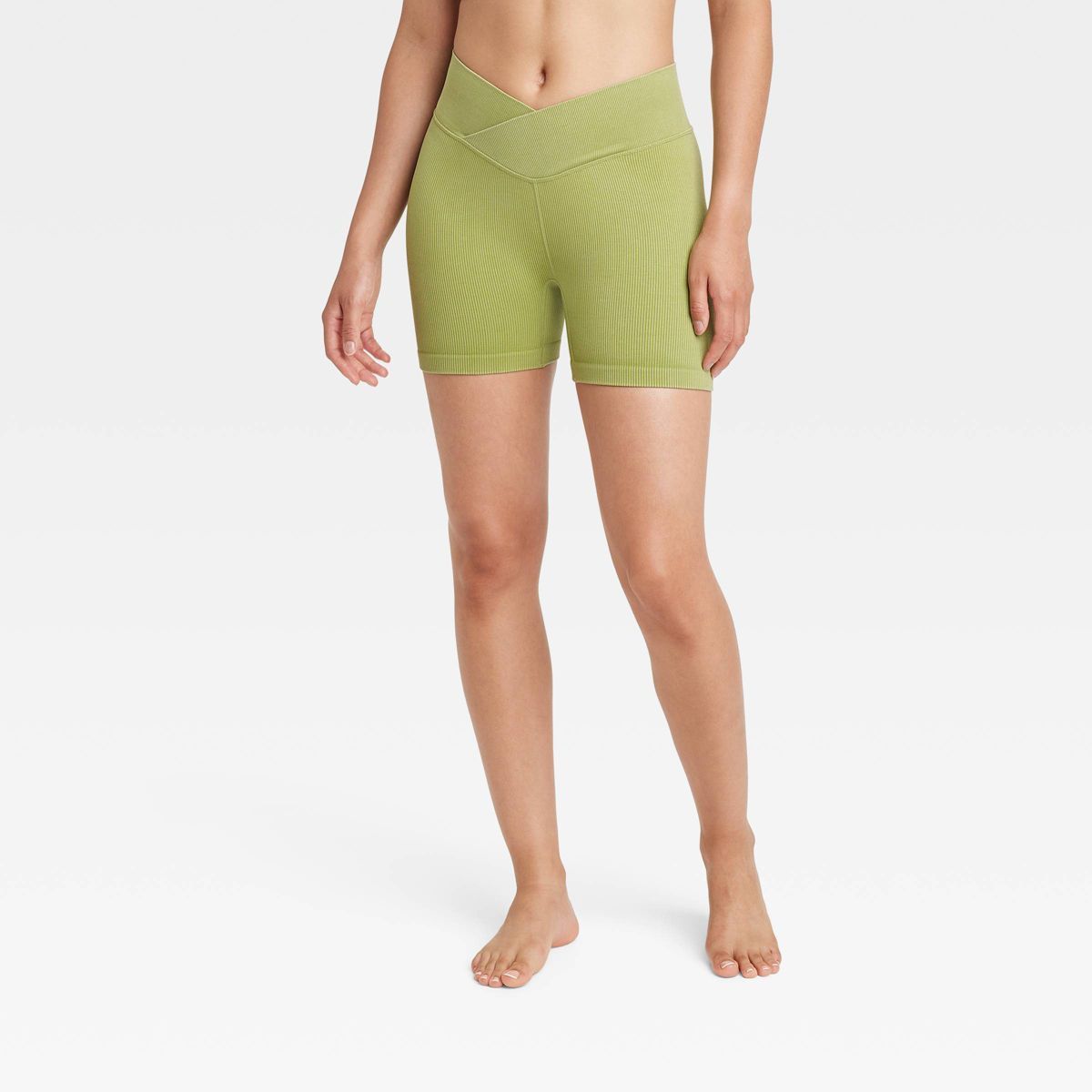 Women's Cross Waistband Bike Shorts 4" - JoyLab™ | Target