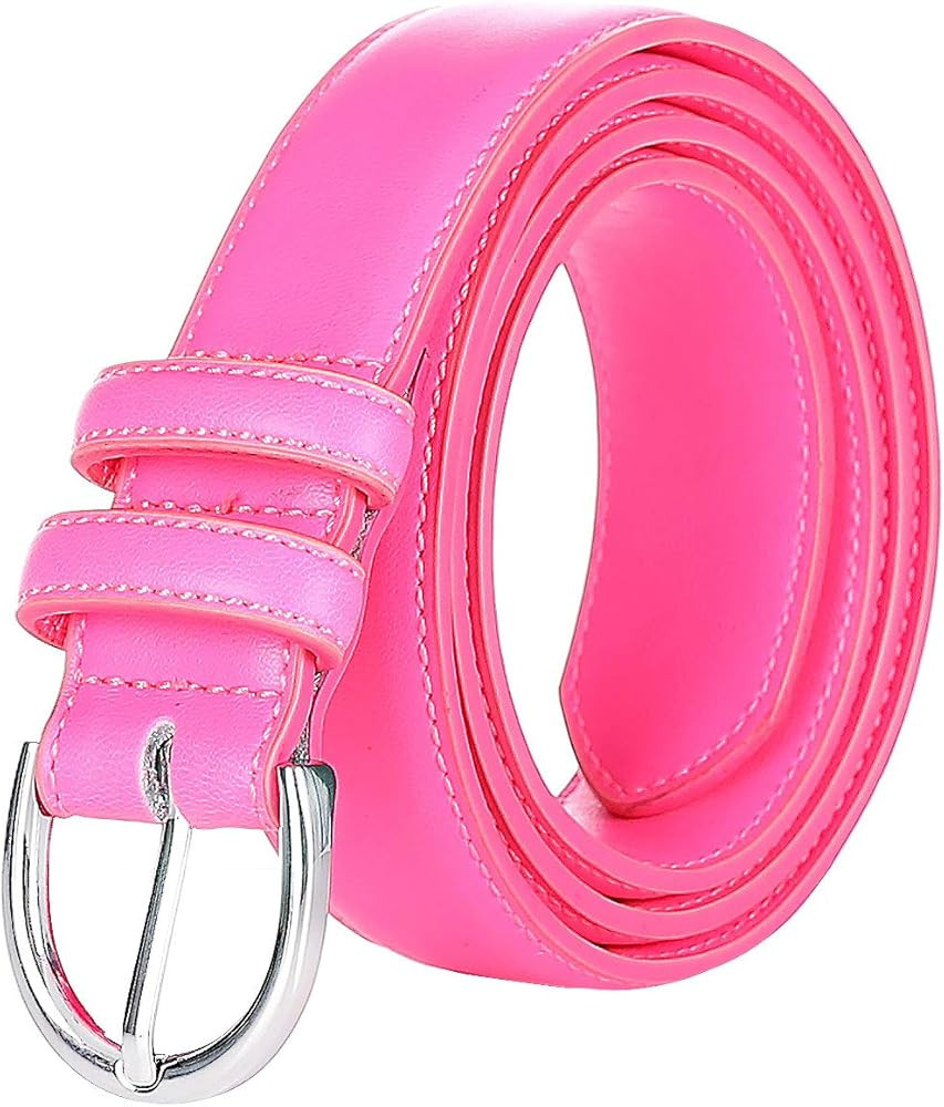 Falari Women Genuine Leather Belt Fashion Dress Belt With Single Prong Buckle 6028-31 Colors | Amazon (US)