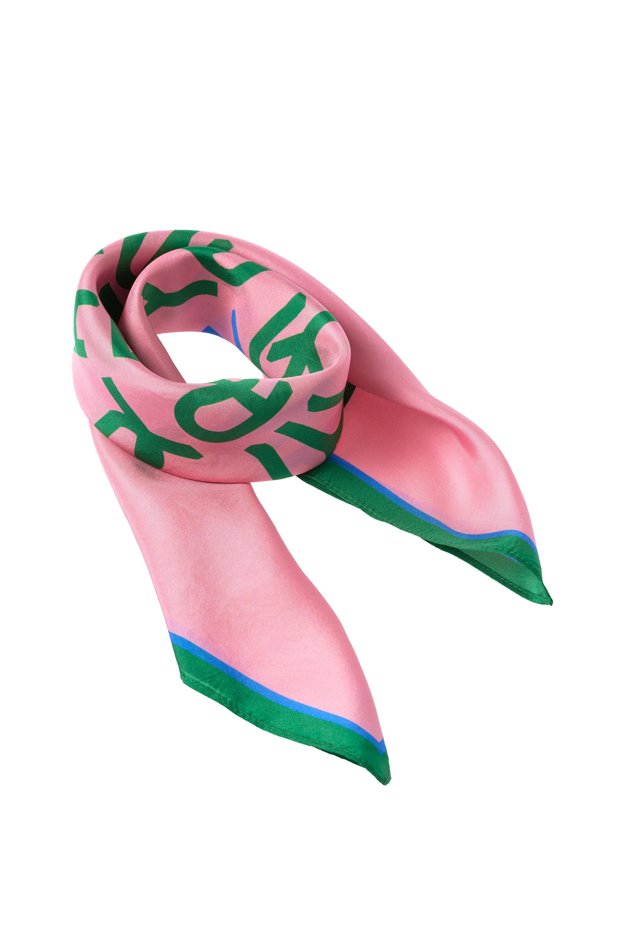 LOVE PRINT 100% SILK BANDANA | Zara US