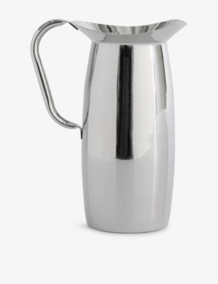 Tall Indian Stainless-Steel Pitcher 19.5cm | Selfridges