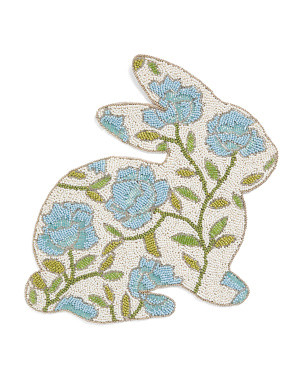 Figural Floral Bunny Beaded Placemat | Kitchen & Dining Room | Marshalls | Marshalls