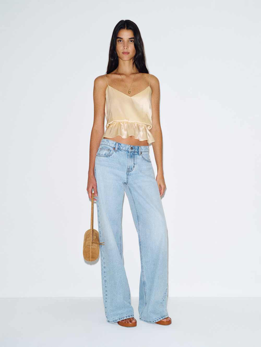 Fiorenzo Silk Top | Reformation (Global)