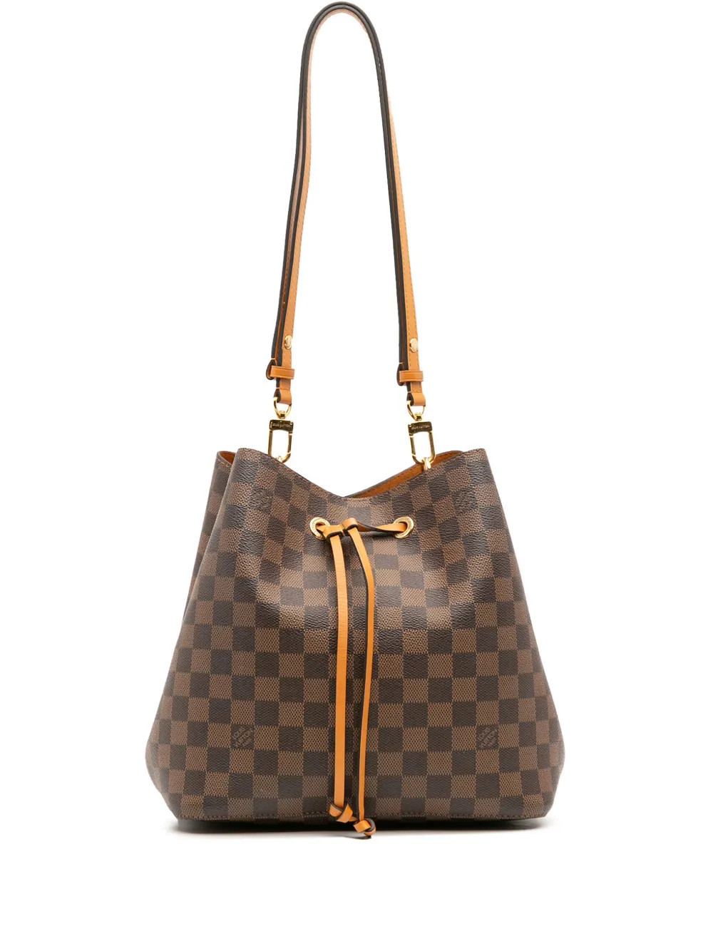 Louis Vuitton Pre-Owned 2000-2025 Damier Ebene Neonoe MM bucket bag - Brown | Farfetch Global