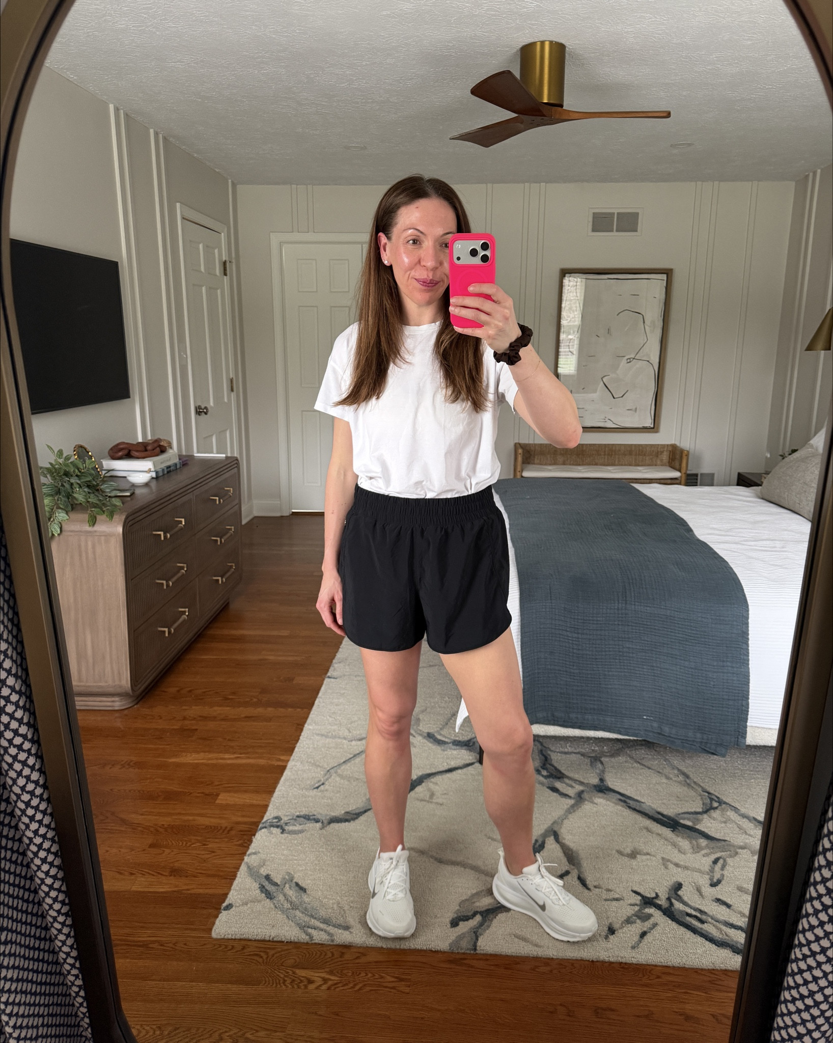 Finally a beautiful Sunday! Hung out at home with the fam & cleaned out the closets

The BEST shorts for summer - size up
Amazing thin t shirt perfect for warmer temps - size medium

#LTKootd #LTKOver40 #LTKmomlife