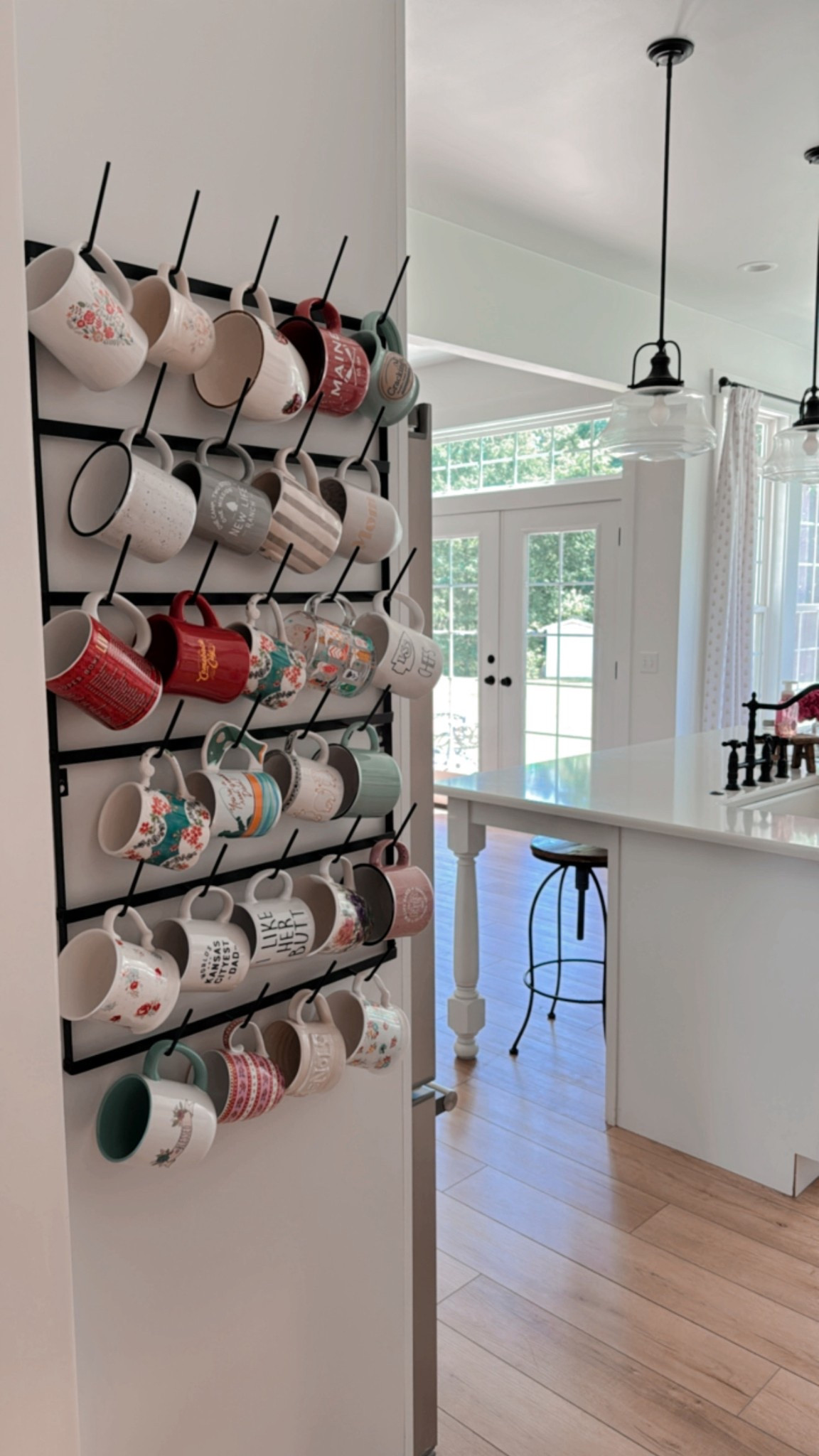 Mug rack 
Wall mug rack
Coffee mug display 

#LTKSeasonal #LTKHome