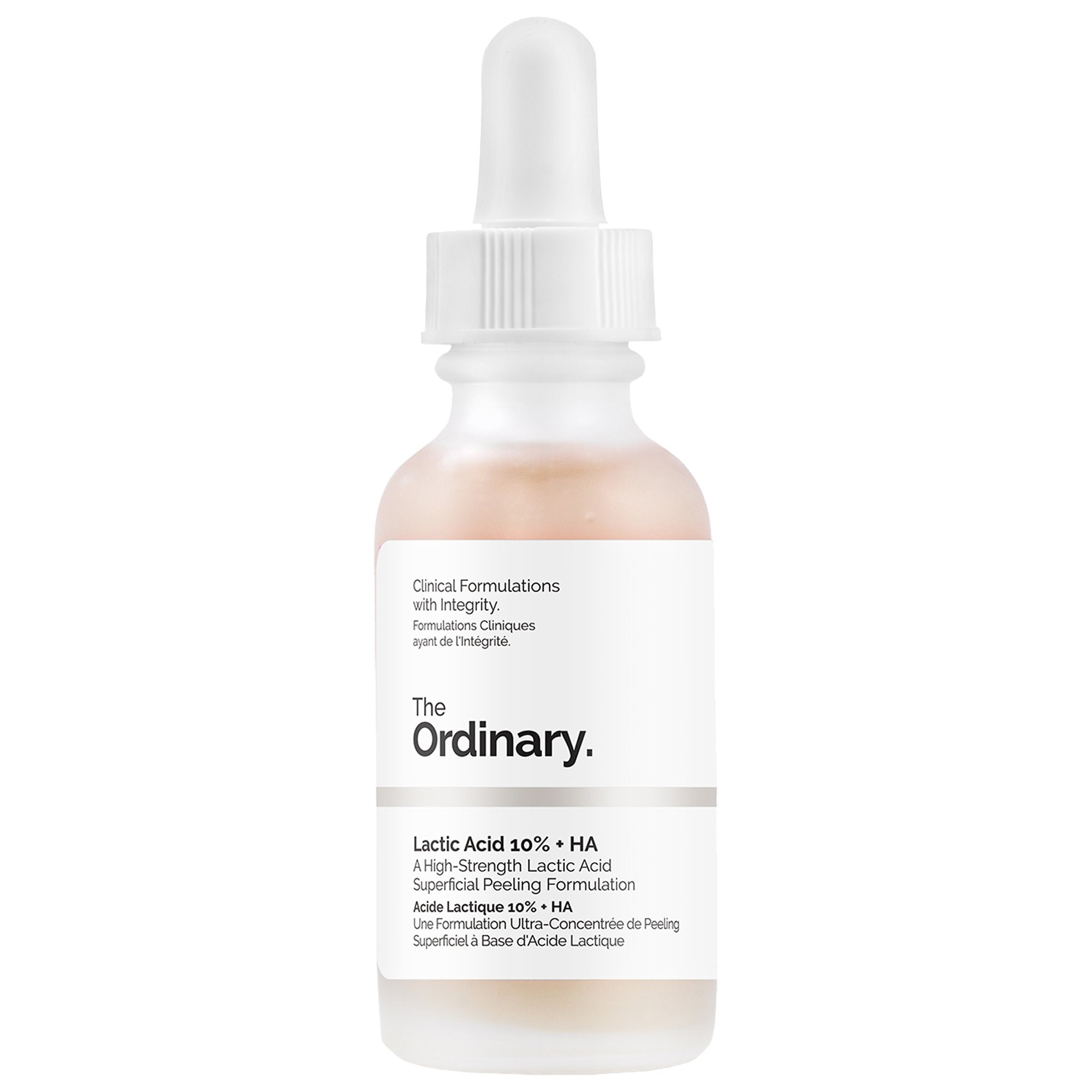 The Ordinary Lactic Acid 10% + HA 2% High-Strength Exfoliating Serum for Uneven Texture 1 oz/ 30 mL | Sephora (US)