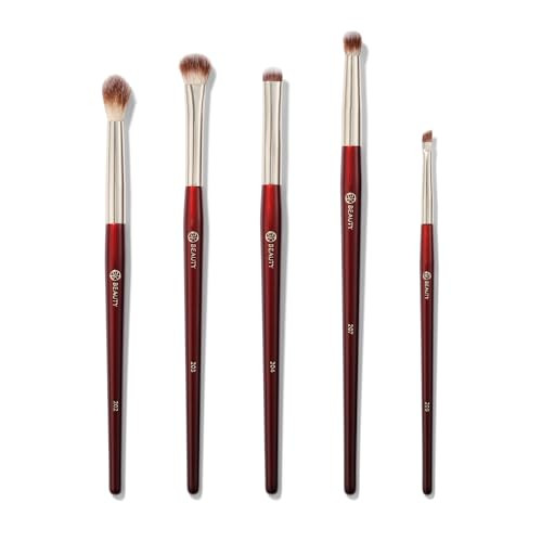BK BEAUTY - BRUSH SET FOR HOODED OR SMALLER EYES (5PC) - Eyeshadow Brush Set for Blending, Smudging & Defining Eyeshadow and Eyeliner | Premium Eye Makeup Brushes for Precise Application | Amazon (US)