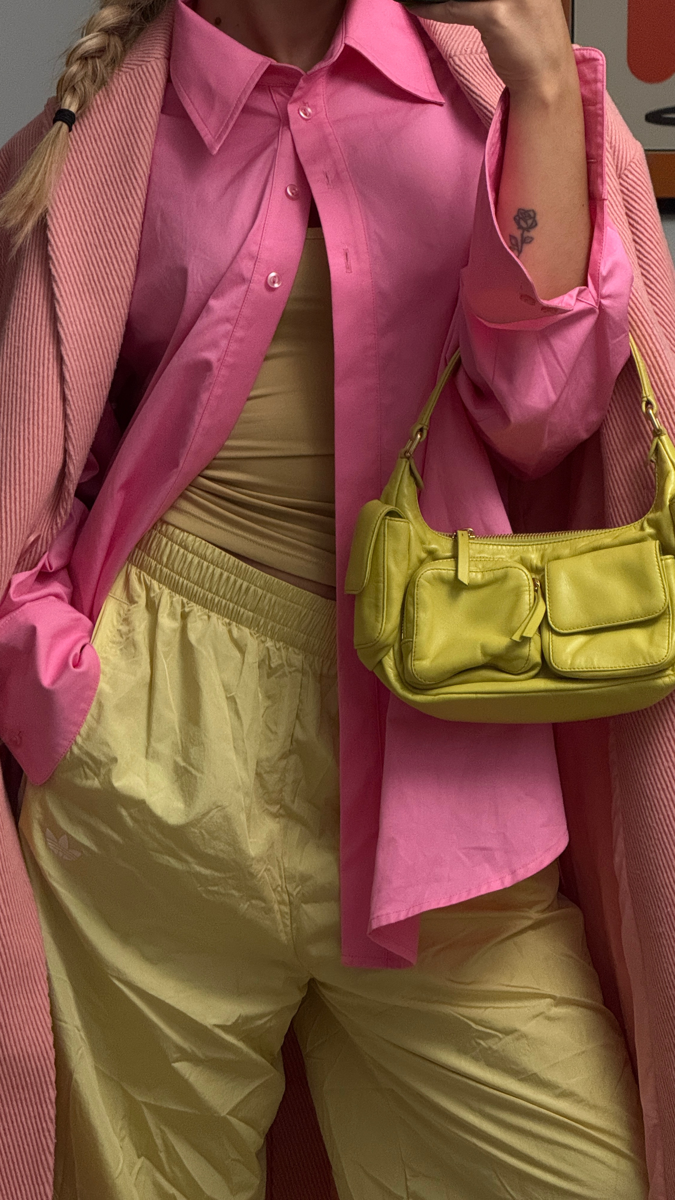 Day 13/60 days of winter outfits! 
Styling a more casual winter look in a fun colour combination featuring an oversized shirt and track pants! Pairing with my favourite sneakers and throwing a coat over the top! Have linked a few similar items so you guys can recreate this fun silhouette & colour combo! 

#LTKaustralia #LTKwinter #LTKstyletip