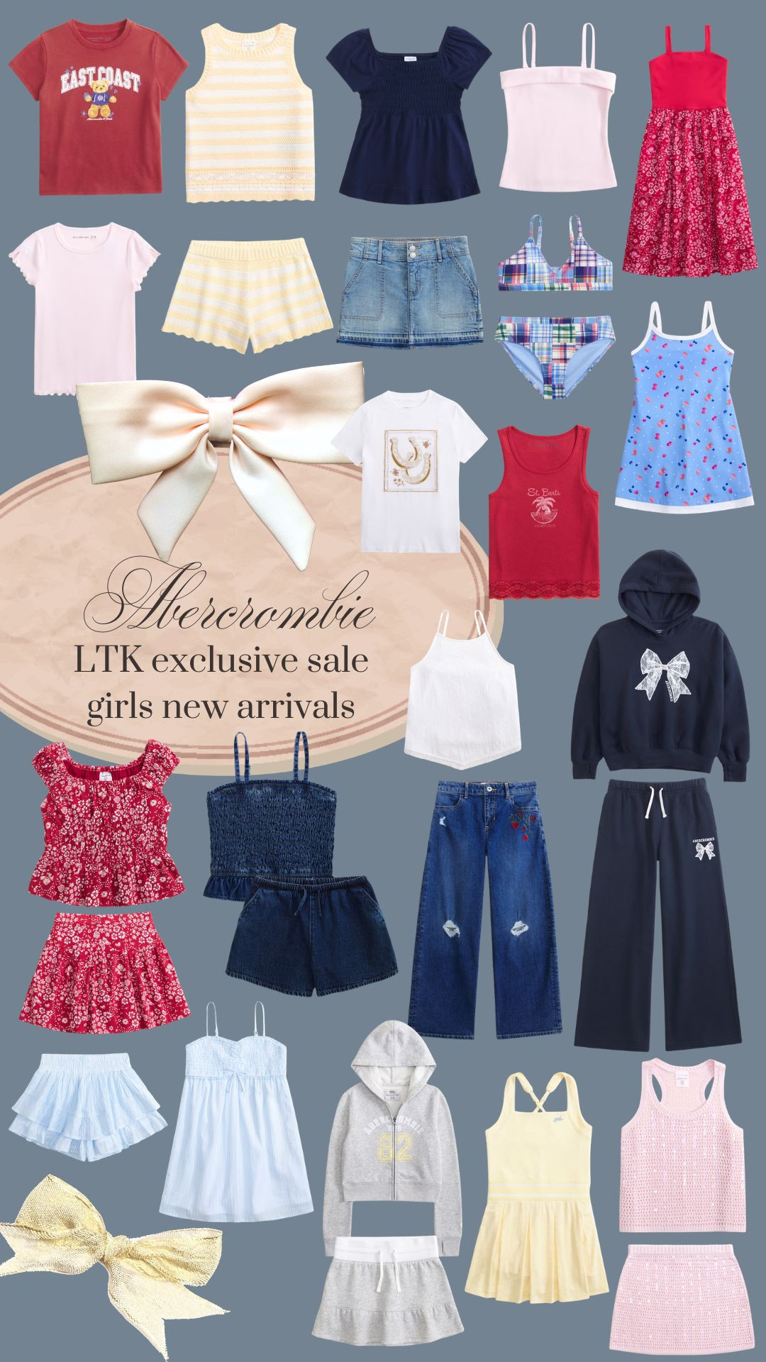 PSA: The Abercrombie x LTK Exclusive Sale is officially live 🤍✨ The perfect time to grab those pieces you've had sitting in your cart. 

 #LTKxAbercrombie #LTKSaleAlert #LTKKids