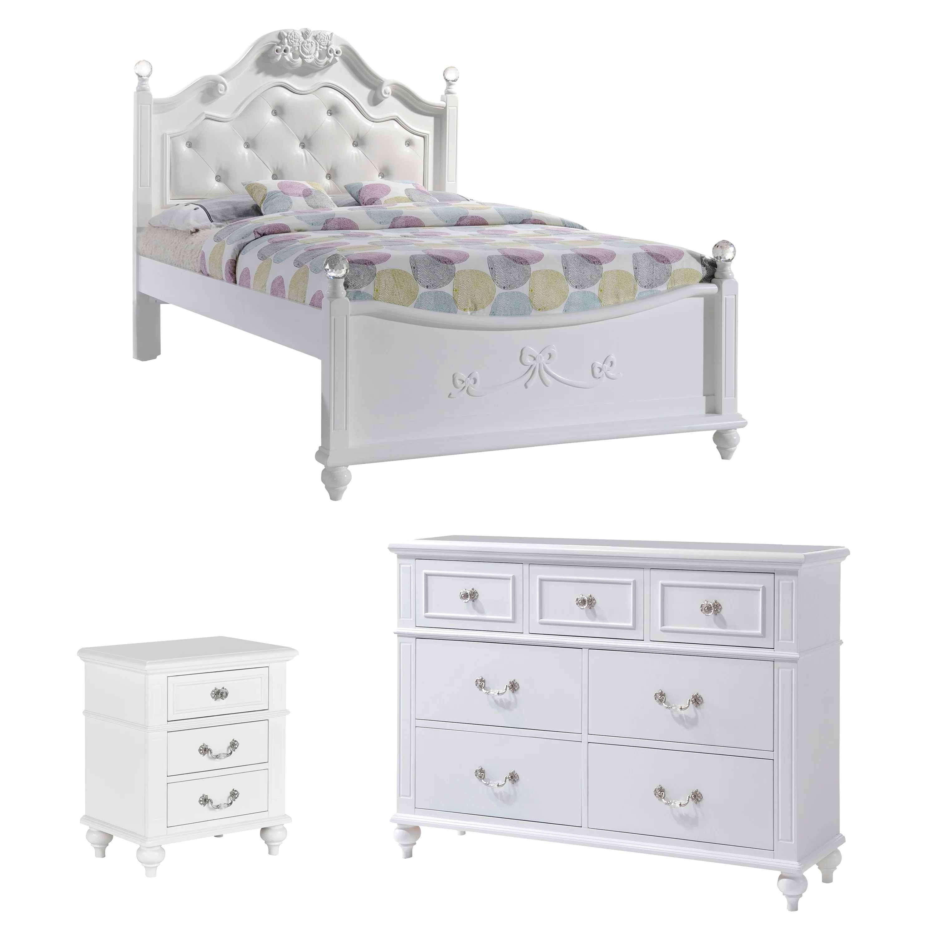 Willa Arlo™ Interiors Elige 7 Drawer 56" W Dresser & Reviews | Wayfair | Wayfair North America