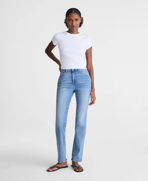 The Pencil Jean in Super Stretch Denim | Madewell