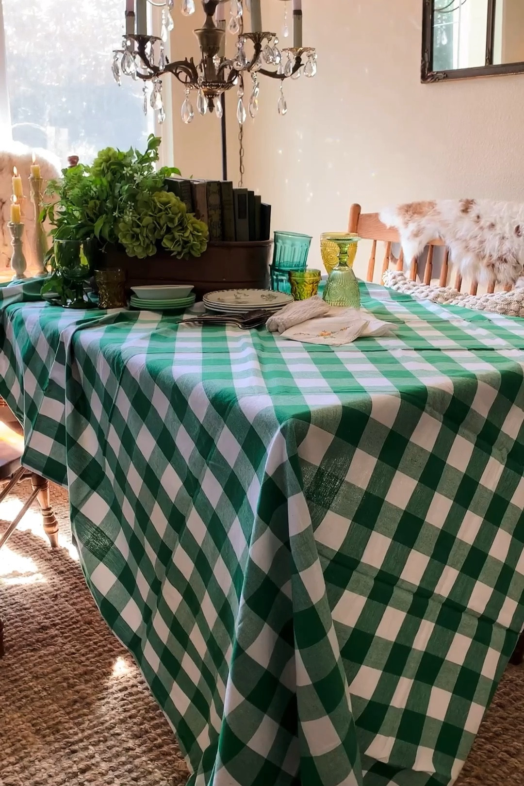 St. Patrick’s Day Tablescape. #LTKvintagedecor #LTKironstone #LTKholiday #LTKhomedecor #LTKspringdecor 

#LTKstyletip #LTKeurope #LTKhome