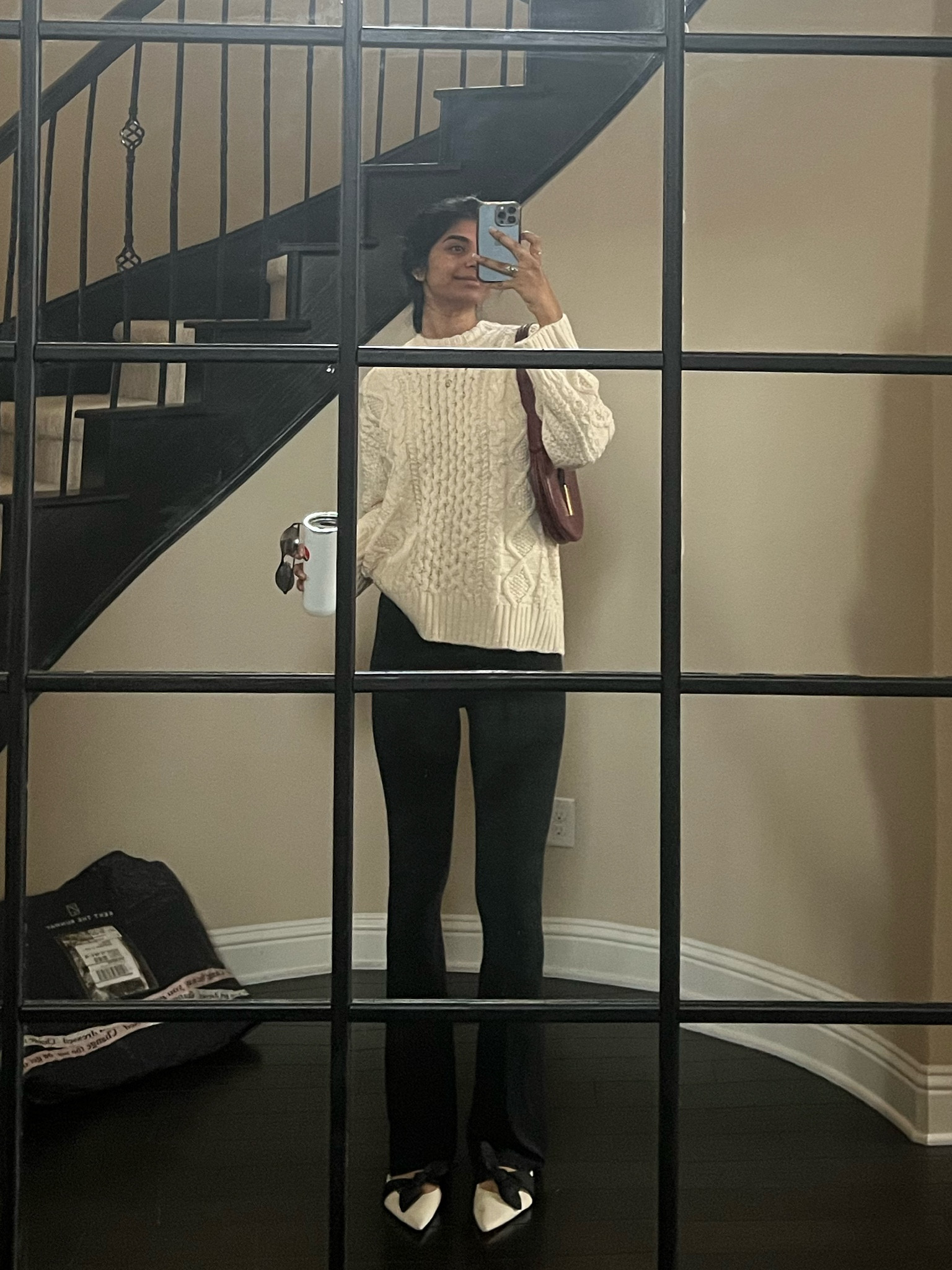 sweater is oversized from madewell but sold out and shoes are old zara

#LTKHoliday #LTKstyletip