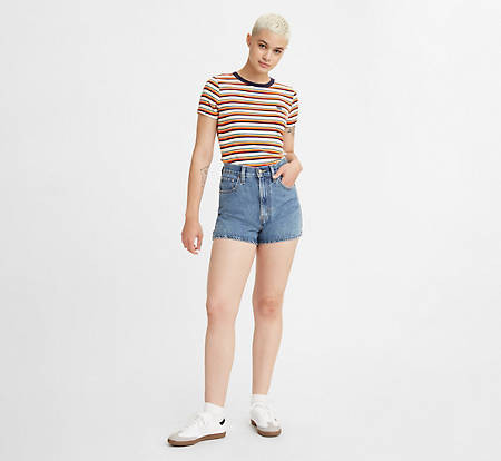 High Waisted Mom Women's Shorts | LEVI'S (US)