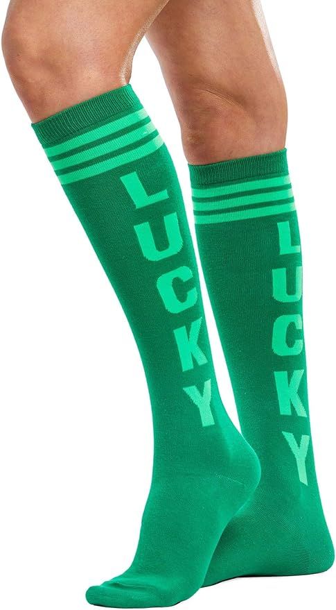 Tipsy Elves Women's Socks Fun and Festive Holiday Socks for Women with Cute Patterns | Amazon (US)