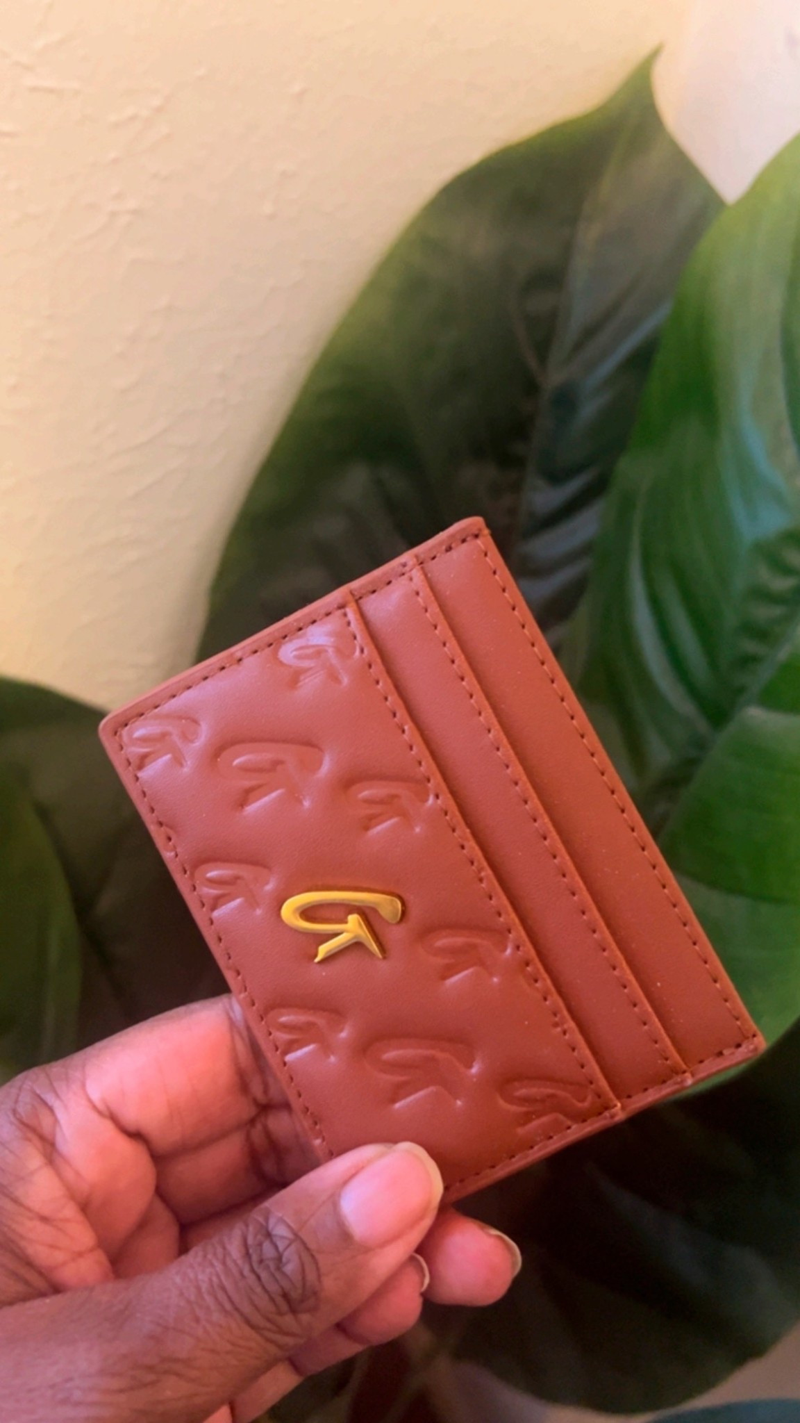 Glamaholic Card Case in Brown 

#LTKOver40 #LTKBeauty #LTKootd