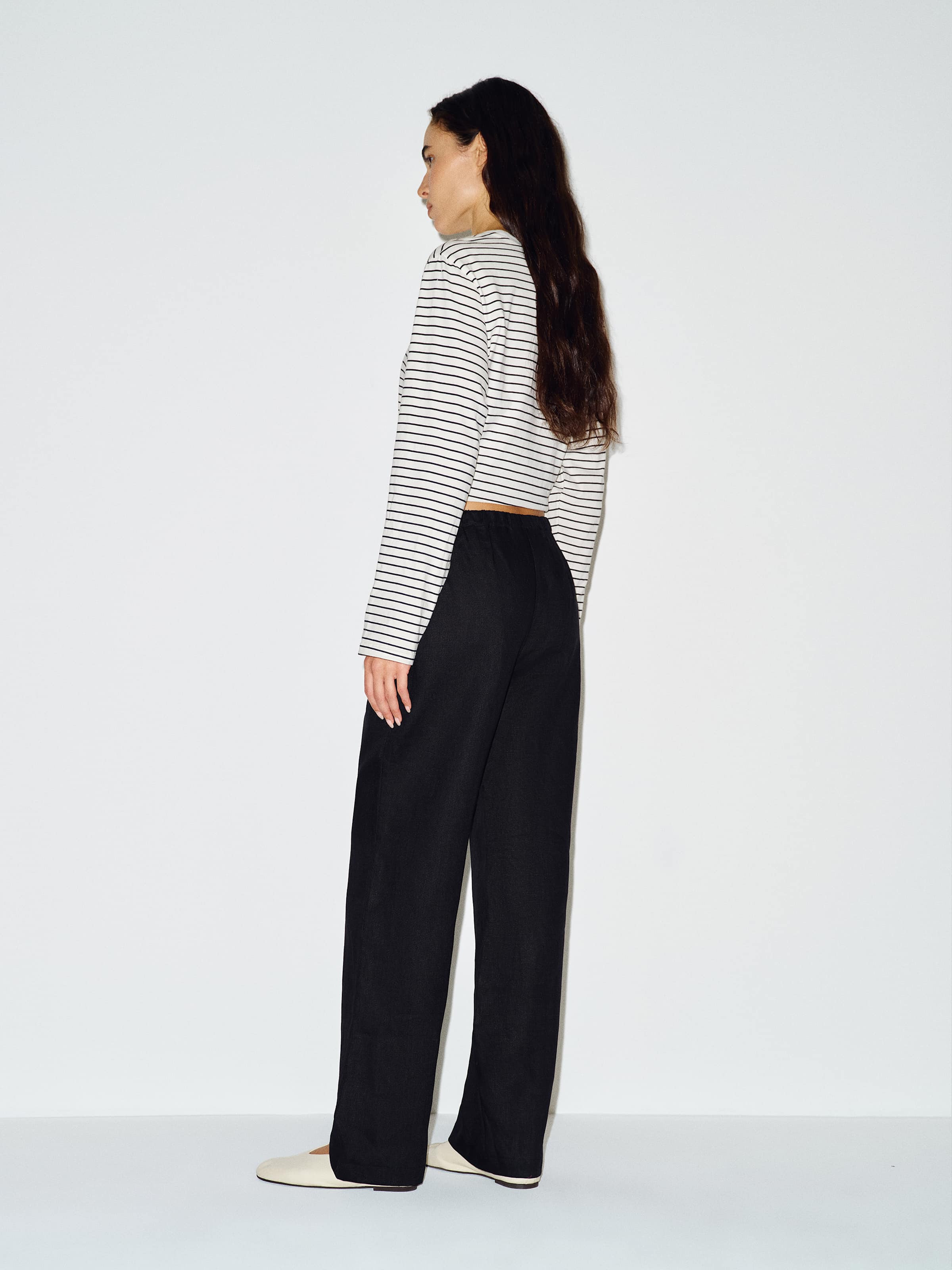 Olina Linen Pant | Reformation (Global)