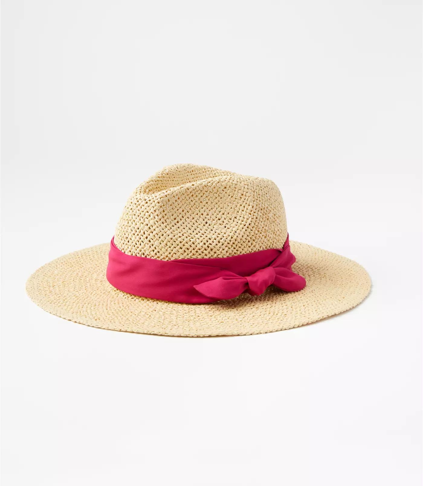 Bow Straw Fedora | LOFT | LOFT