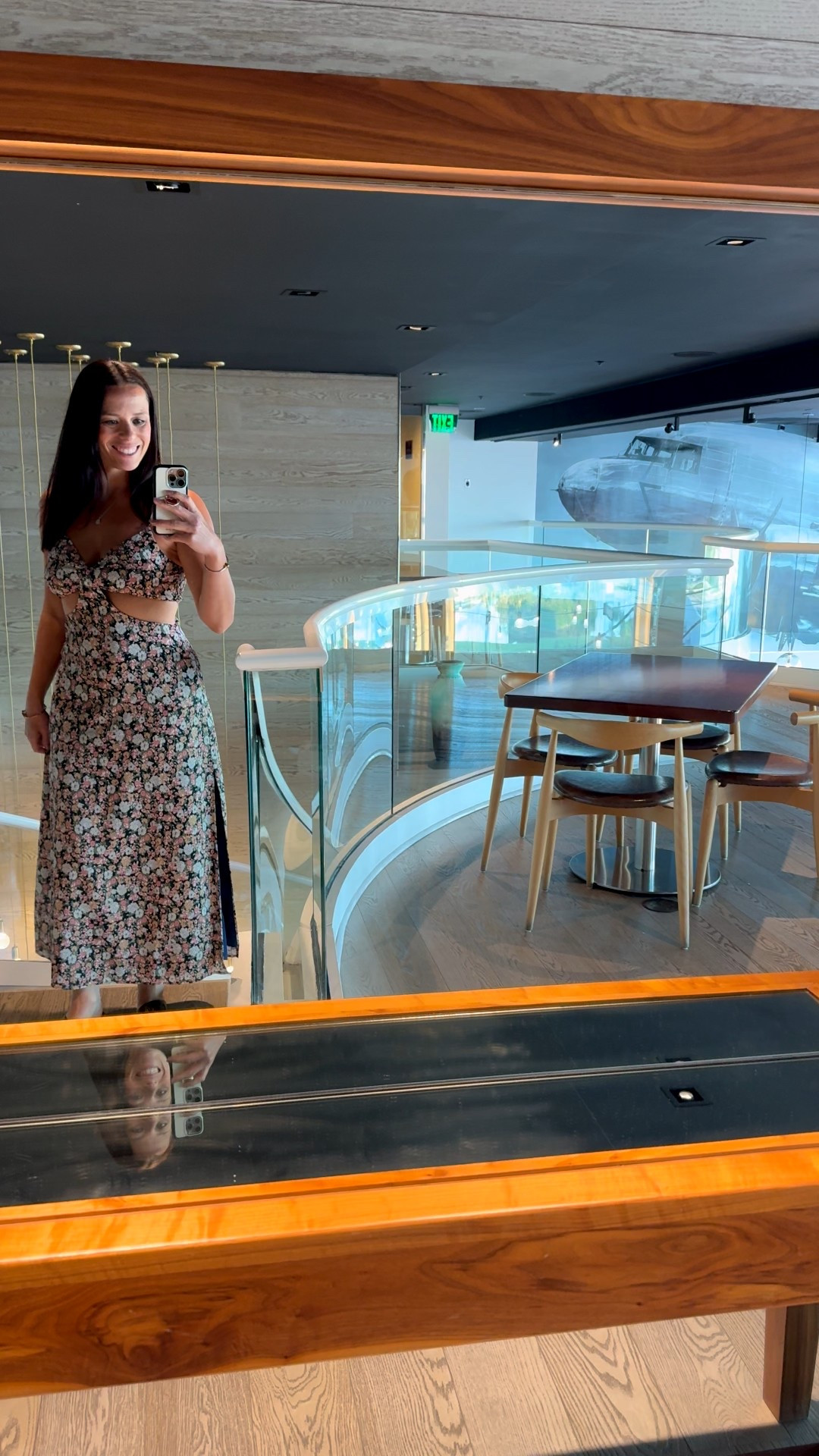 Dinner with a view, but first a mirror selfie. This floral cutout dress is a date night style staple for summer into fall.

#LTKSaleAlert #LTKFindsUnder100 #LTKStyleTip