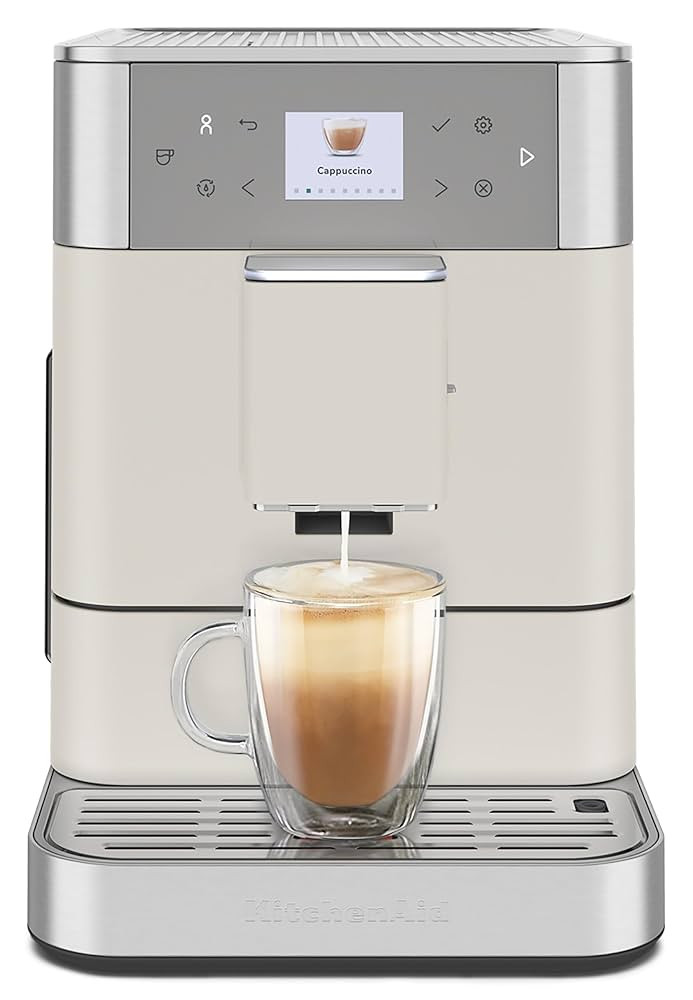 KitchenAid Fully Automatic Espresso Machine KF6, KES8556PL, Porcelain White | Amazon (US)