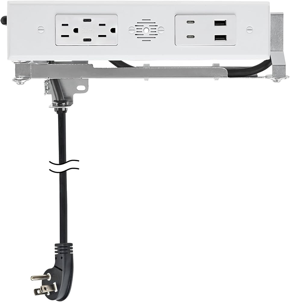 Docking Drawer Blade Duo in-Drawer Outlet, Integrated Safety Shutoff, (4) 30W USB-C, (2) USB-A & ... | Amazon (US)