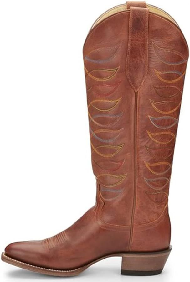 JUSTIN Boots Women's Whitley Rustic Amber Vintage Cowgirl Boots | Amazon (US)