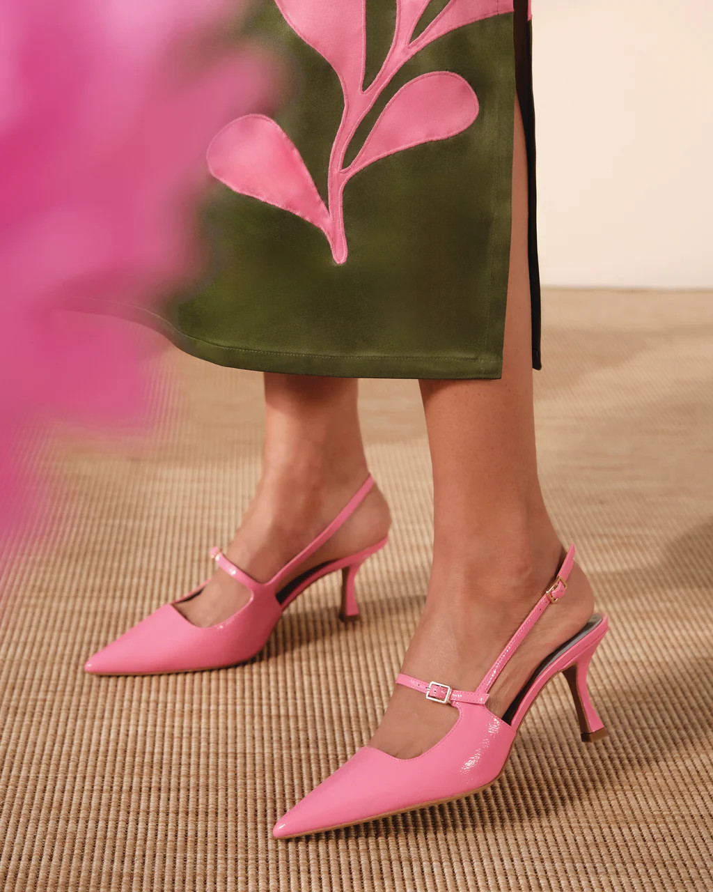 Vivi Pump - Pink | Frances Valentine
