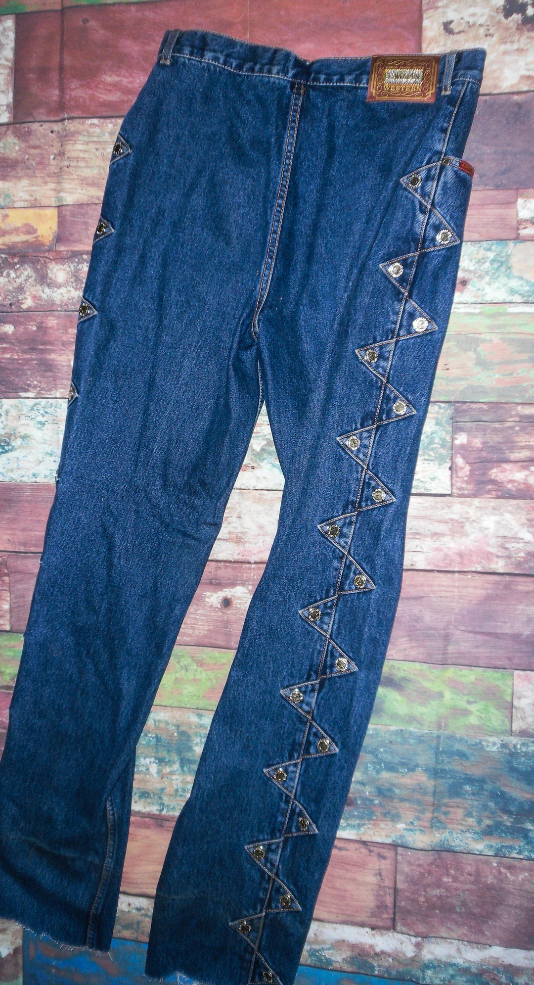 Lawman Texas Vintage 70s Side Button Authentic Western Jeans 32 | Etsy (US)