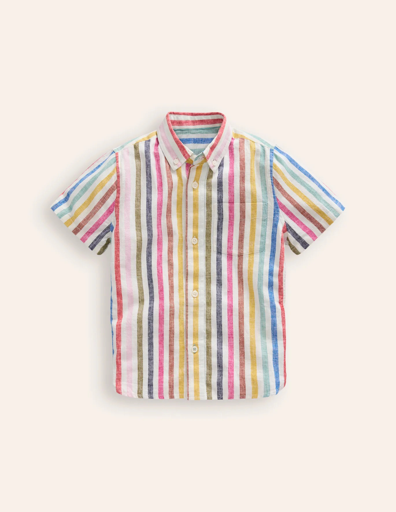 Cotton Linen Shirt | Boden UK