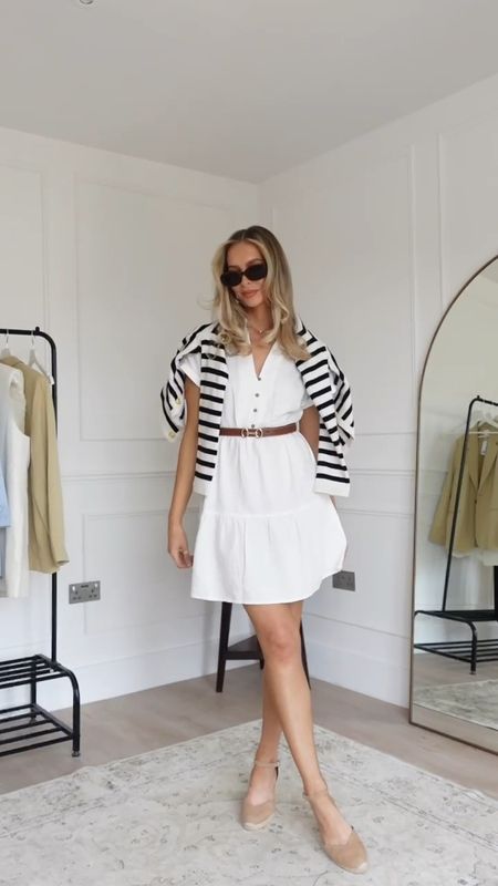 New Look, White dress, mini dress, stripe cardigan, knit cardigan, embroidered dress, black dress, maxi dress, bodycon dress, mini dress, mini shirt dress, summer fashion, chic style, casual outfit, ootd, fashion style, women's fashion, dress style

New look discount code: ALEXXCOLL15 ✨

#LTKstyletip #LTKsummer #LTKeurope