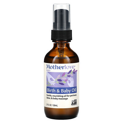 Motherlove, Baby, Birth & Baby Oil, 2 fl oz (59 ml) | iHerb