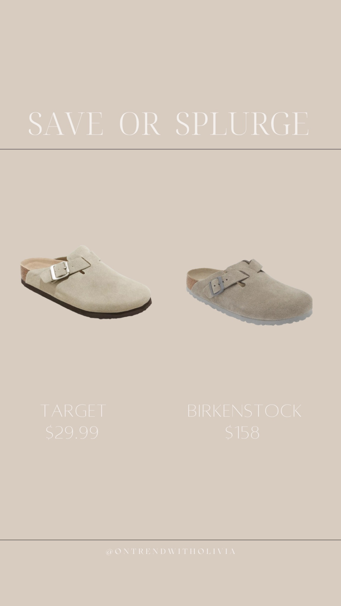 Target sales brand birkenstocks