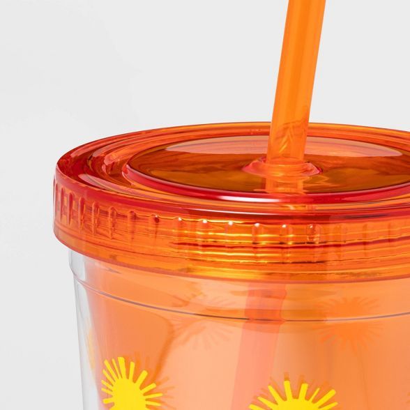 23oz Plastic Printed Tumbler with Straw - Sun Squad™ | Target