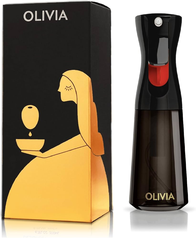 OLIVIA SIGNATURE Advanced Kitchen Oil Sprayer with Flairosol Technology, Fine Mist & Portion Cont... | Amazon (US)