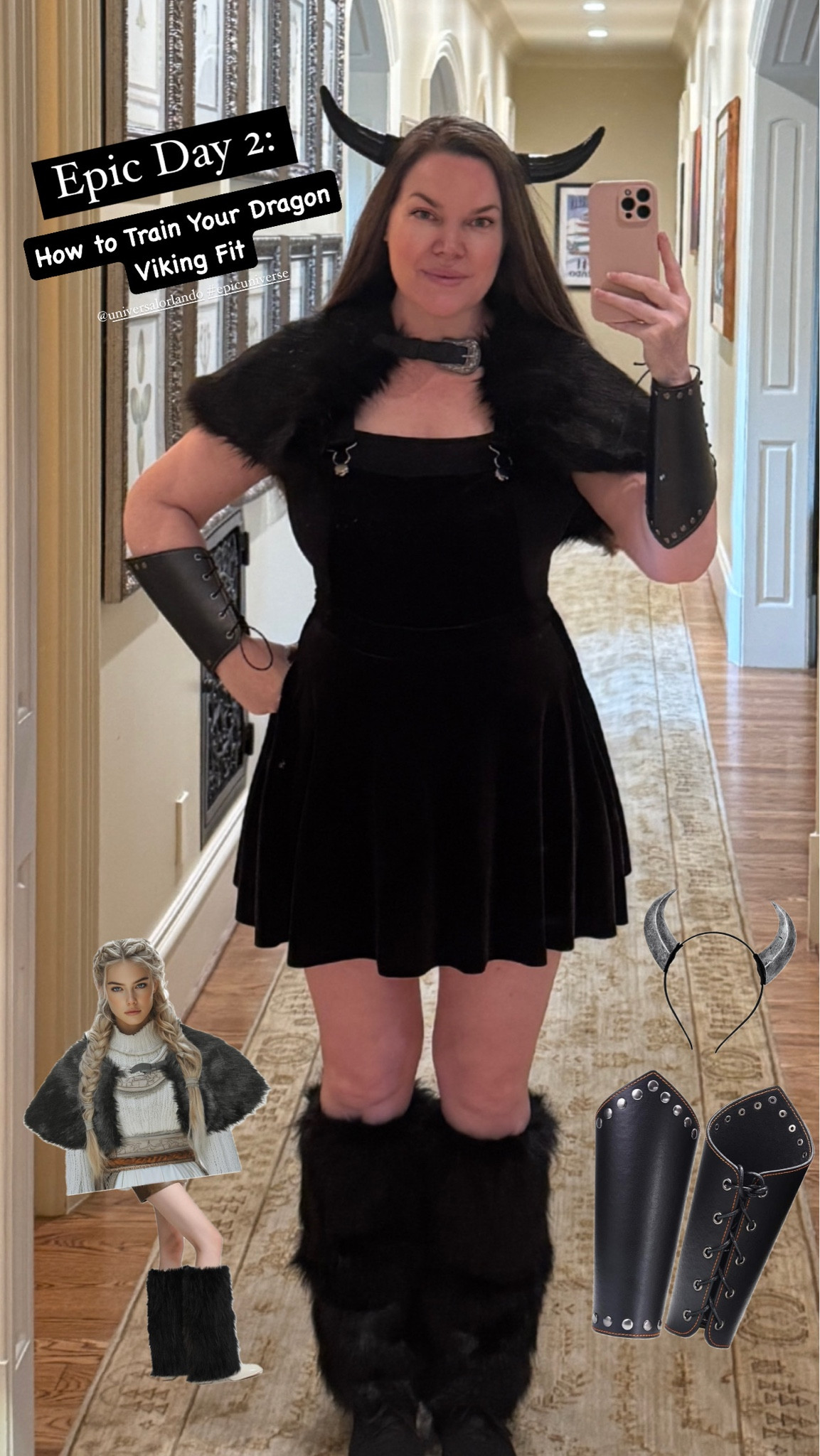 Epic Universe How to Train Your Dragon Viking Fit
(Dress is Blackmilk Clothing. The remainder is linked)

#LTKFamily #LTKStyleTip #LTKTravel