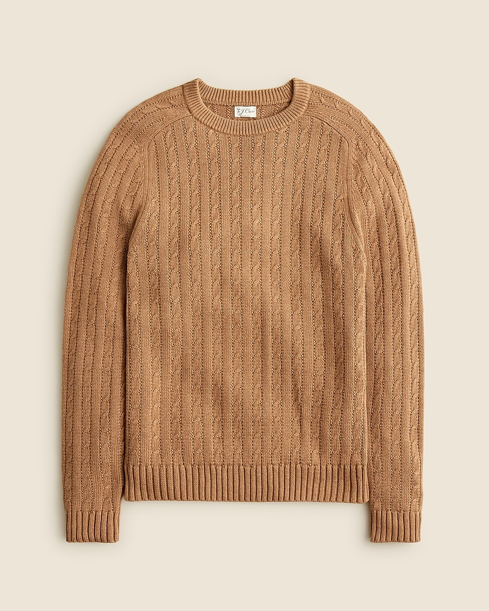 Heritage cotton cable-knit sweater | J. Crew US